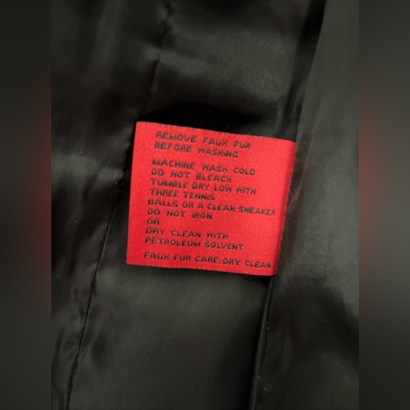 Saks Fifth Avenue Black Quilted Puffer Coat Down Filled Women's Size Xs C - Picture 8 of 15